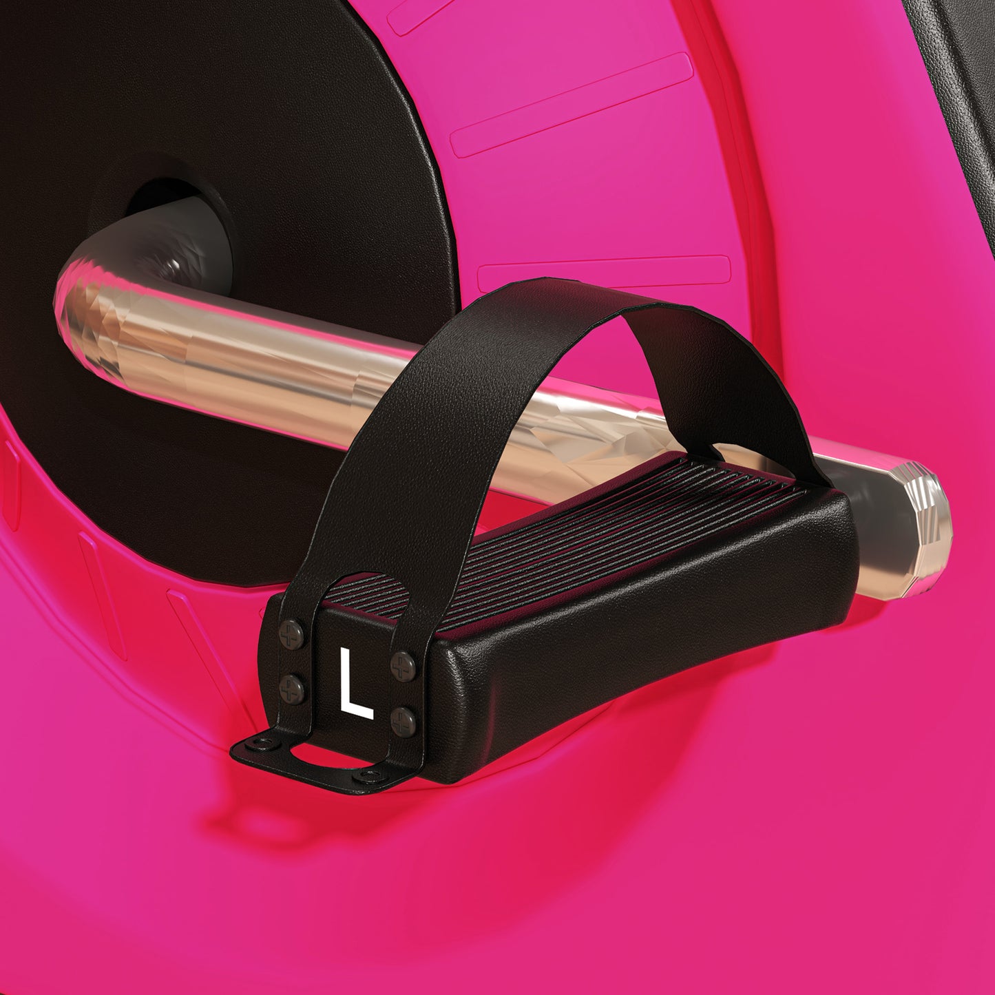 Mini Exercise Bike Under Desk Bike for Legs and Arms Workout, Red