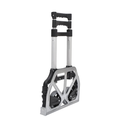 Heavy Duty Aluminium Foldable Hand Truck Trolley, 70KG Load Capacity