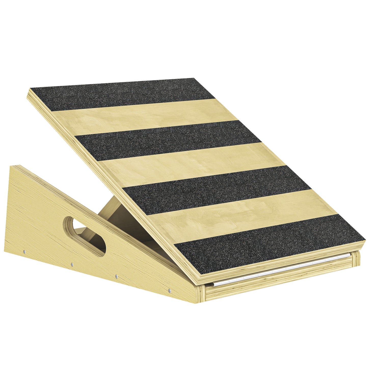 Portable Slant Board, Calf Stretcher with 4 Adjustable Angles