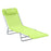 Sun Bed Chair Garden Lounger Recliner Adjustable Back Relaxer Chair Furniture Green