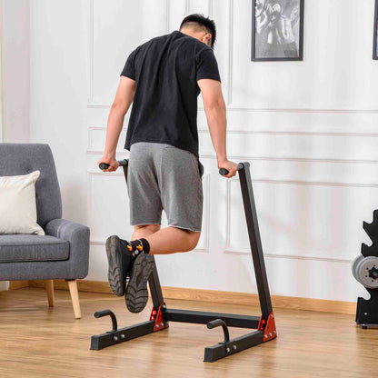 Upper Body Dip Stand Station Workout Equipment for Pull Ups, Push Ups