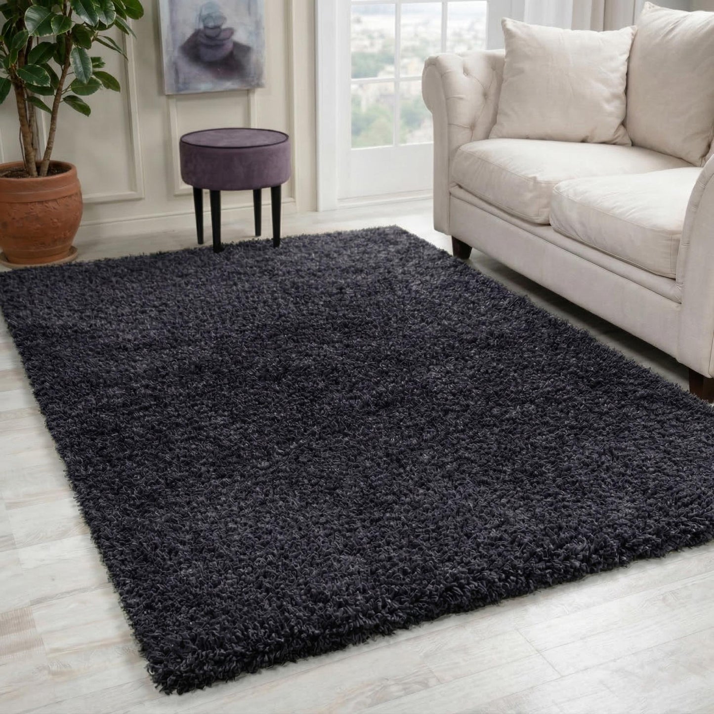 Oxford Modern Elegant Soft Shaggy Rug for Living Rooms – Stylish Area Rugs - 22 Colours Available