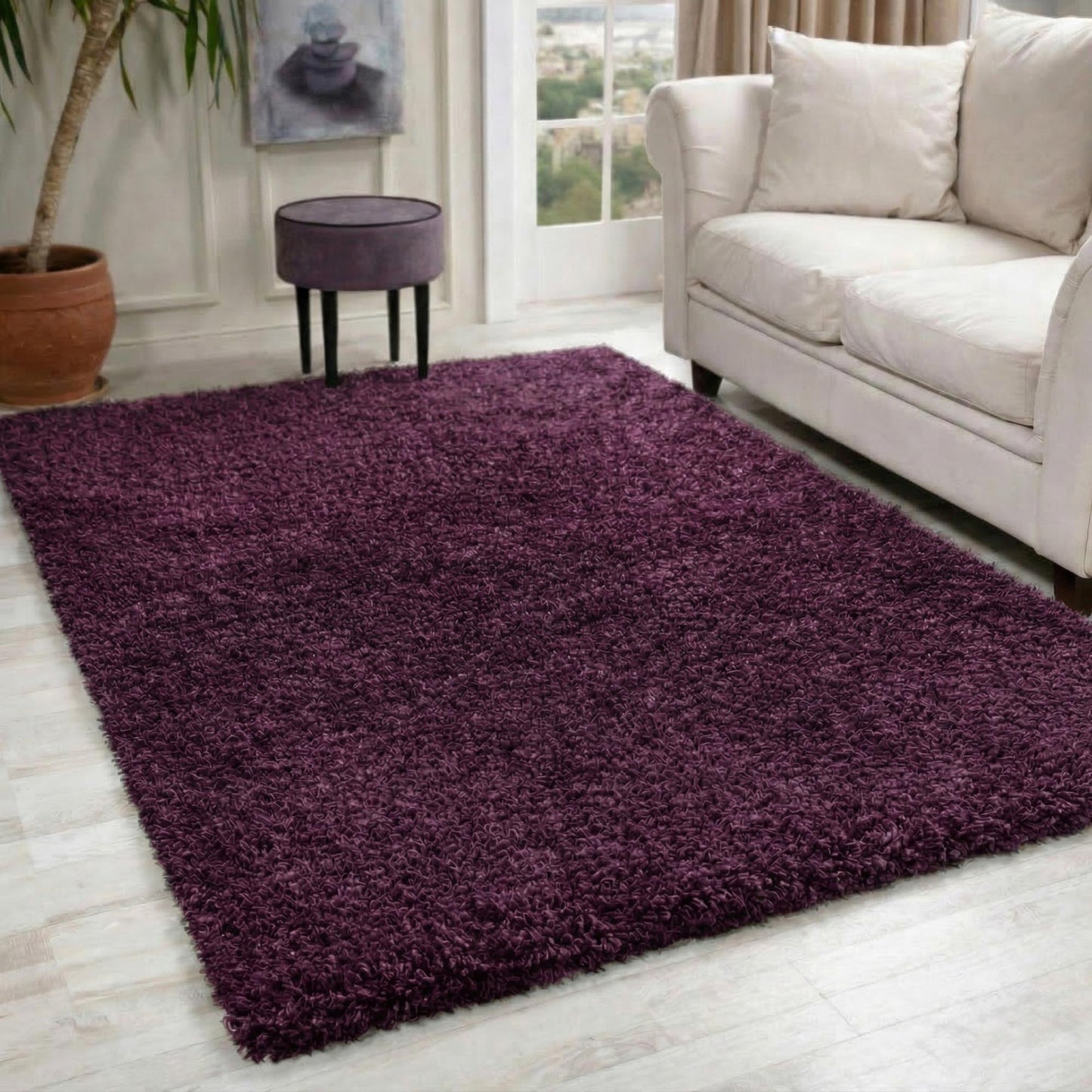 Oxford Modern Elegant Soft Shaggy Rug for Living Rooms – Stylish Area Rugs - 22 Colours Available