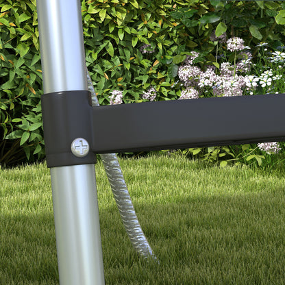 2 Steps/3 Steps Galvanised Steel Trampoline Ladder Climbing