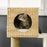 Cat Tree Kitten Tower Cattail Weave w/ Scratching Posts, Bed, House