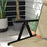 Set of 2 Patio Folding Chairs w/ Adjustable Back, Garden Dining Chairs w/ Breathable Mesh Fabric Padded Seat, Backrest, Headrest, Khaki