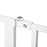 Dog Gate Extra Wide Stairway Gate for Pet with Door, 76H x 75-145Wcm, White