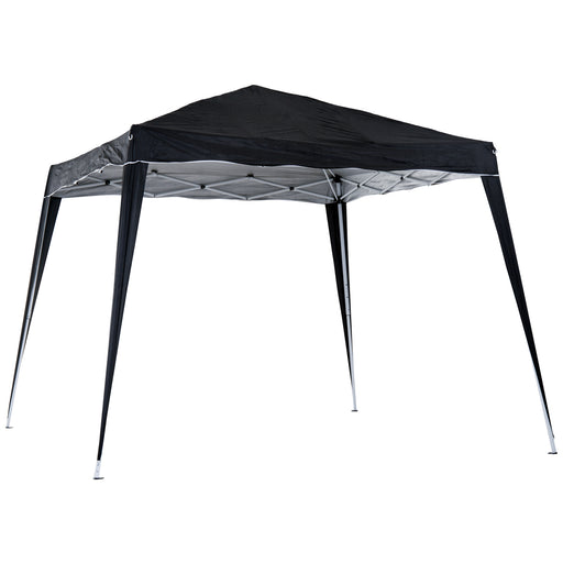 Pop-Up Tent, 3Lx3Wx2.4H m-Black