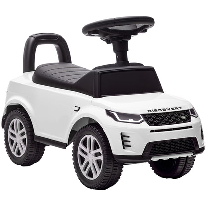 Land Rover Licensed Ride on Car for Toddlers 18-36 Months, White