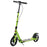 Teens Adult Kick Scooter Fold Adjust 14+ w/ Dual Brake System Green