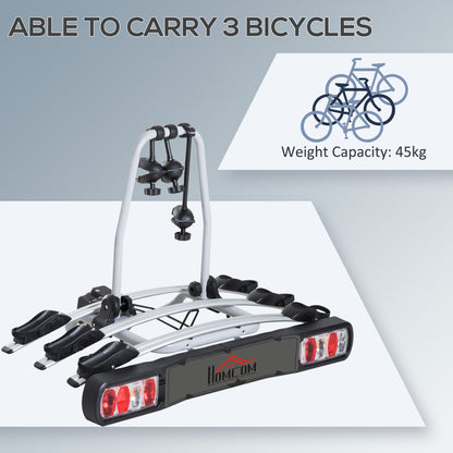 Bicycle Carrier Rear-mounted Bike Rack Rear Tow Bar Carrier Outdoor