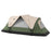 Camping Tent for 6-8 Man with 2000mm Waterproof Rainfly and Carry Bag for Fishing Hiking Festival, Dark Green