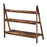 3 Tier Flower Stand Wood Folding Planter Ladder Display Shelf Rack for Garden Outdoor Backyard 100Lx37Wx93H(cm)