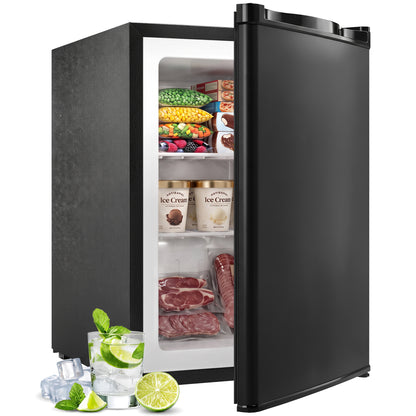 59.1L Tabletop Freezer with Reversible Door - Black