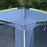 5-8 Person Camping Tent, Portable Dome Tent, Outdoor Screen House Sun Shelter, 360x355x215cm - Blue/Green