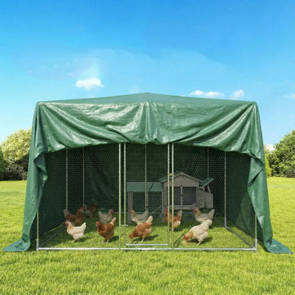 4 x 6m Waterproof Tarpaulin, 90GSM Tear-Resistant PE Tarp