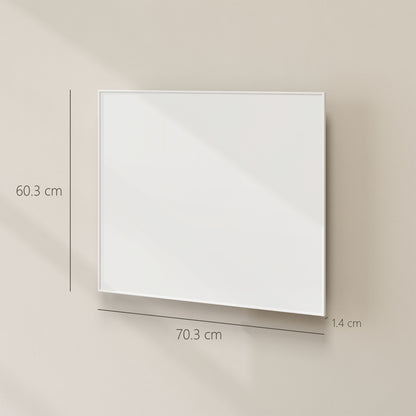 400W Smart Electric Heater, Wall Far Infrared Panel Radiator, White