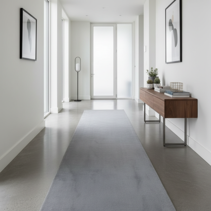Plushtale Washable Plain Living Room Super Soft Poly Cotton Area Rug - 7 Colours Available