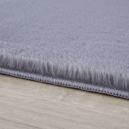 Plushtale Washable Plain Living Room Super Soft Poly Cotton Area Rug - 7 Colours Available