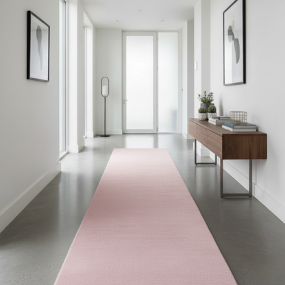 Plushtale Washable Plain Living Room Super Soft Poly Cotton Area Rug - 7 Colours Available
