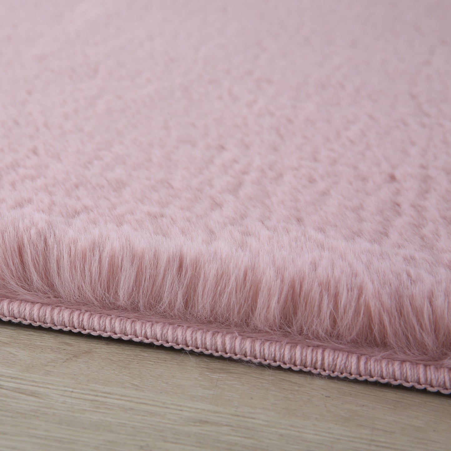 Plushtale Washable Plain Living Room Super Soft Poly Cotton Area Rug - 7 Colours Available