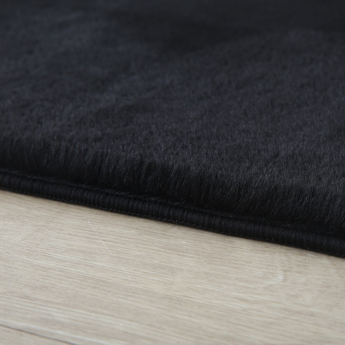 Plushtale Washable Plain Living Room Super Soft Poly Cotton Area Rug - 7 Colours Available