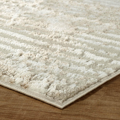 Perla Rug Contemporary Abstract Design With Metallic Sheen Molten Design - 2 Colours Available