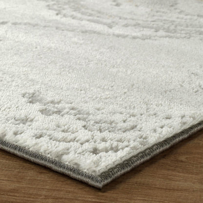 Perla Rug Contemporary Abstract Design With Metallic Sheen Resin Design - 2 Colours Available