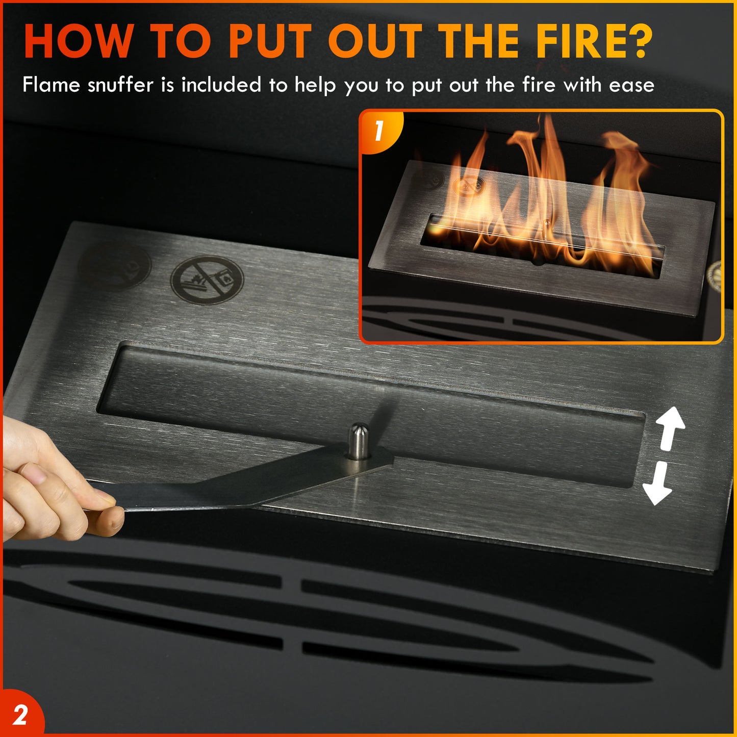 Freestanding Bioethanol Fireplace Ethanol Fireplace Stove