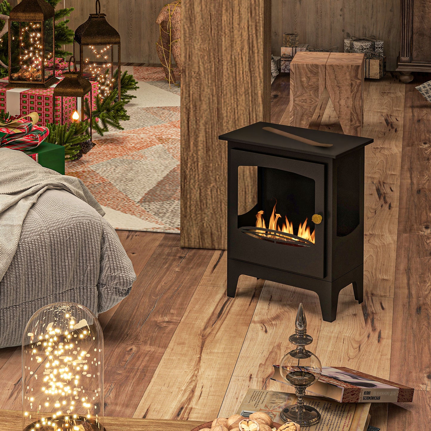 Freestanding Bioethanol Fireplace Ethanol Fireplace Stove