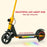 Folding Electric Scooter w/ LED Lights and Display, Gold