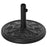 Round Parasol Base Heavy Duty Cement Stand Umbrella Holder Garden