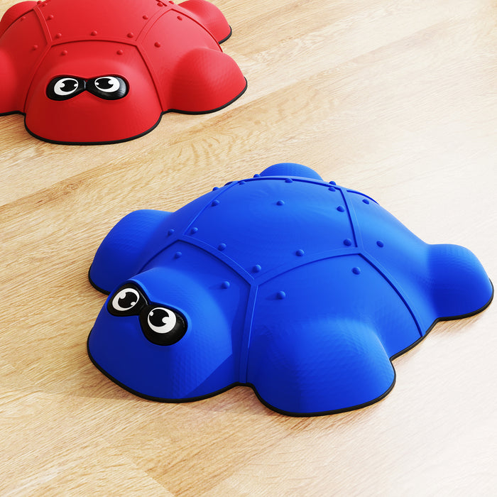 6 PCS Kids Stepping Stones, Turtle-Shaped Stackable River Stones