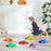 6 PCS Kids Stepping Stones, Turtle-Shaped Stackable River Stones