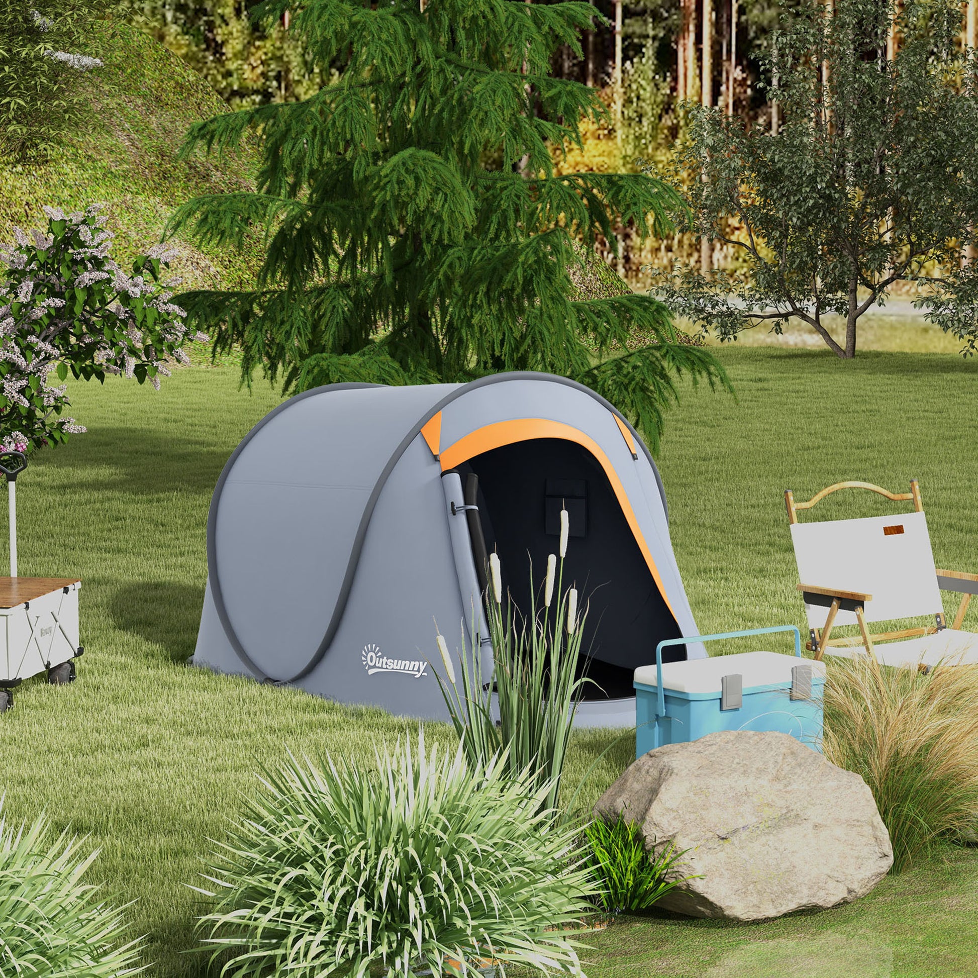 is 2000 mm waterproof good for a tent 2 Man Pop up Camping Tent, 2000mm Waterproof with Carry Bag for Fishin – QuidsIn Superstore
