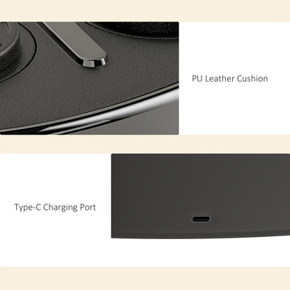 Music Boxing Machine, Smart Bluetooth Boxing Machine Wall Mounted with 9 Speeds & Modes, LED Lights and Gloves, Punching Pad for Adults, Black