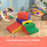 4-piece Soft Play Set, Baby Foam Block Toy Toddler 1-3 Years, Red