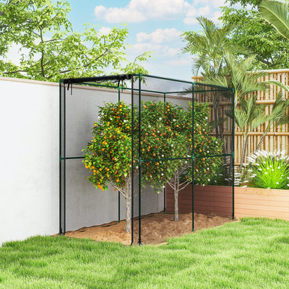 Fruit Cage Bird Netting, Plant Protection Tent, Black
