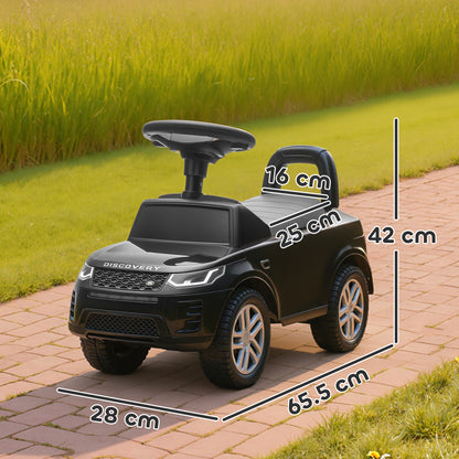 Land Rover Licensed Ride on Car for Toddlers 18-36 Months, Black
