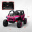 2 Seater 24V 7AH Ride on Truck w/ Spring Suspension - Pink