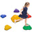 6PCs Kids Stepping Stones, Non-Slip Stackable River Stones