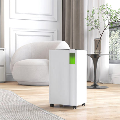 12L Dehumidifier with Filter, Auto Defrost, Children Lock, for Home