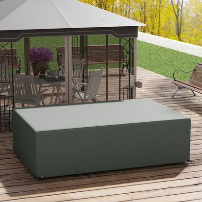 UV Rain Protective Cover or Garden Wicker Rattan Dark Grey