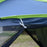 5-8 Person Camping Tent, Portable Dome Tent, Outdoor Screen House Sun Shelter, 360x355x215cm - Blue/Green