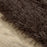 Brown Fluffy Rug, Shaggy Area Rugs Carpet for Living Room, Bedroom, Dining Room, 90x150 cm