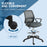 Draughtsman Chair Tall Office Chair with Adjustable Height Grey