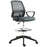 Draughtsman Chair Tall Office Chair with Adjustable Height Grey