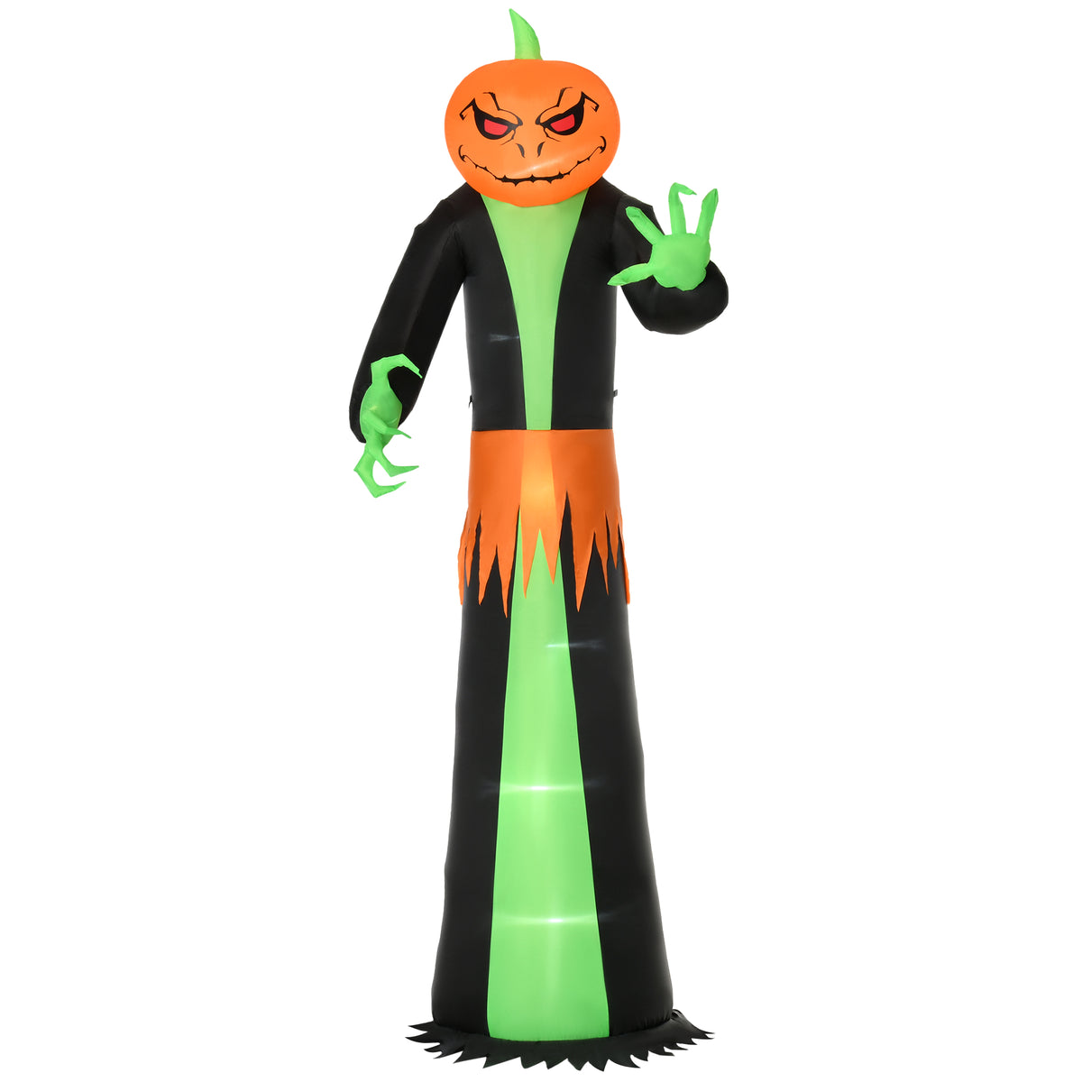 2.7m Inflatable Halloween Pumpkin with LEDs for Party Decorations