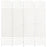 4 Panel Folding Room Divider, 170cm Freestanding Privacy Screen, White