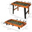 Soozier Foosball Table Heavy Duty 84.5cm for Arcades, Pub, Game Room, 8 Rods, 2 Balls